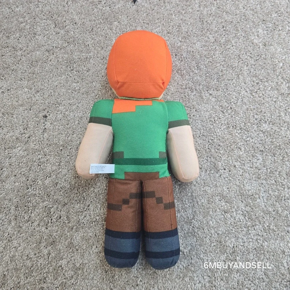 Minecraft Alex Plush Toy Factory Stuffed Character Figure 2019 Gamer Gift